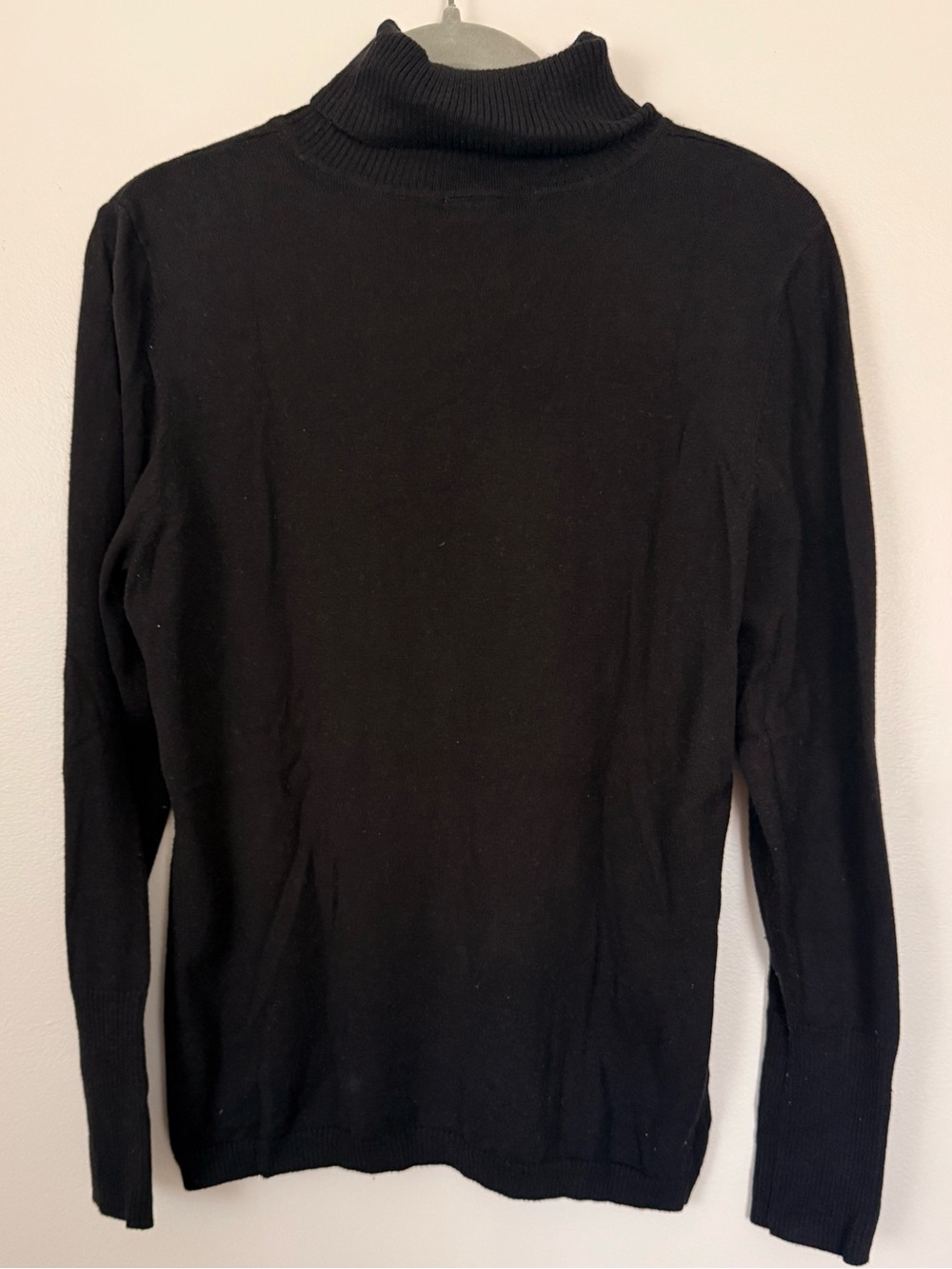 Worthington Classic Black Turtleneck Sweater